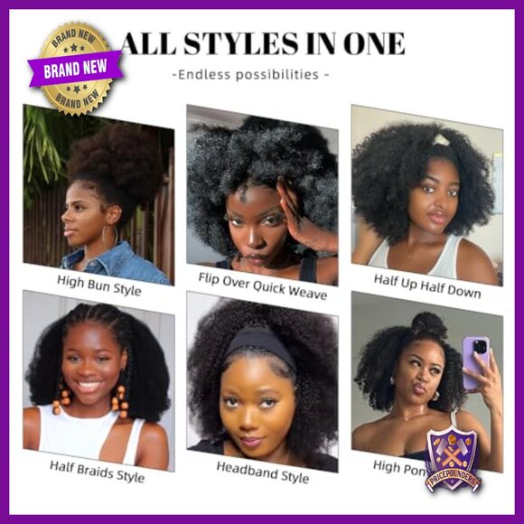 4x4 HD Lace Front Wig 210 Density Glueless Brazilian Human Hair Kinky Curly